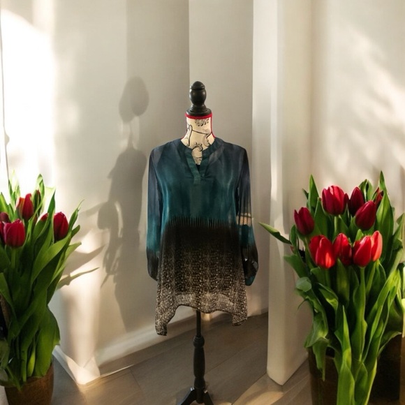 Midnight Velvet Tops - Women’s Blouse